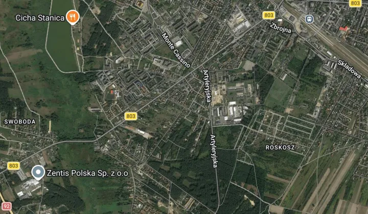 Działka budowlana Siedlce, ul. Myśliwska