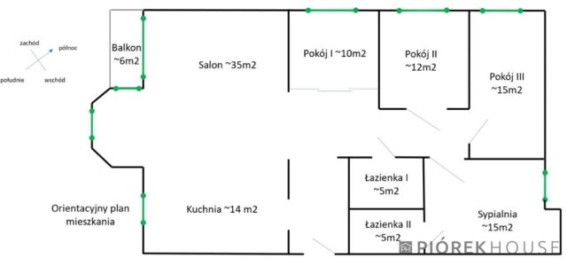 Mieszkanie 5-pokojowe Warszawa Włochy, ul. Aleje Jerozolimskie. Zdjęcie 18