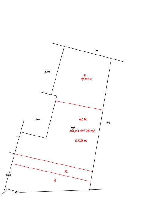 Działka budowlana Polaki. Zdjęcie 3
