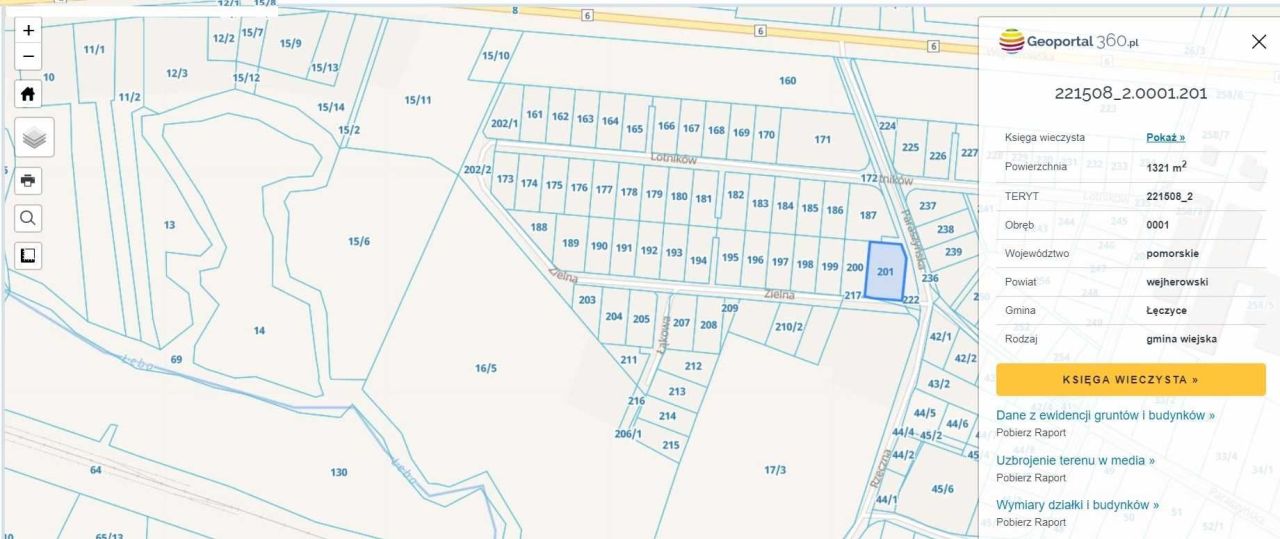 Działka budowlana Bożepole Małe, ul. Paraszyńska. Zdjęcie 2