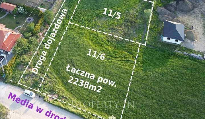 Działka budowlana Gajewo