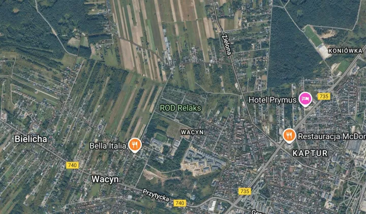 Działka rod Radom Wacyn, ul. Osiowa