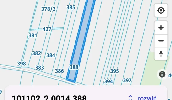 Działka rolna Osowiec