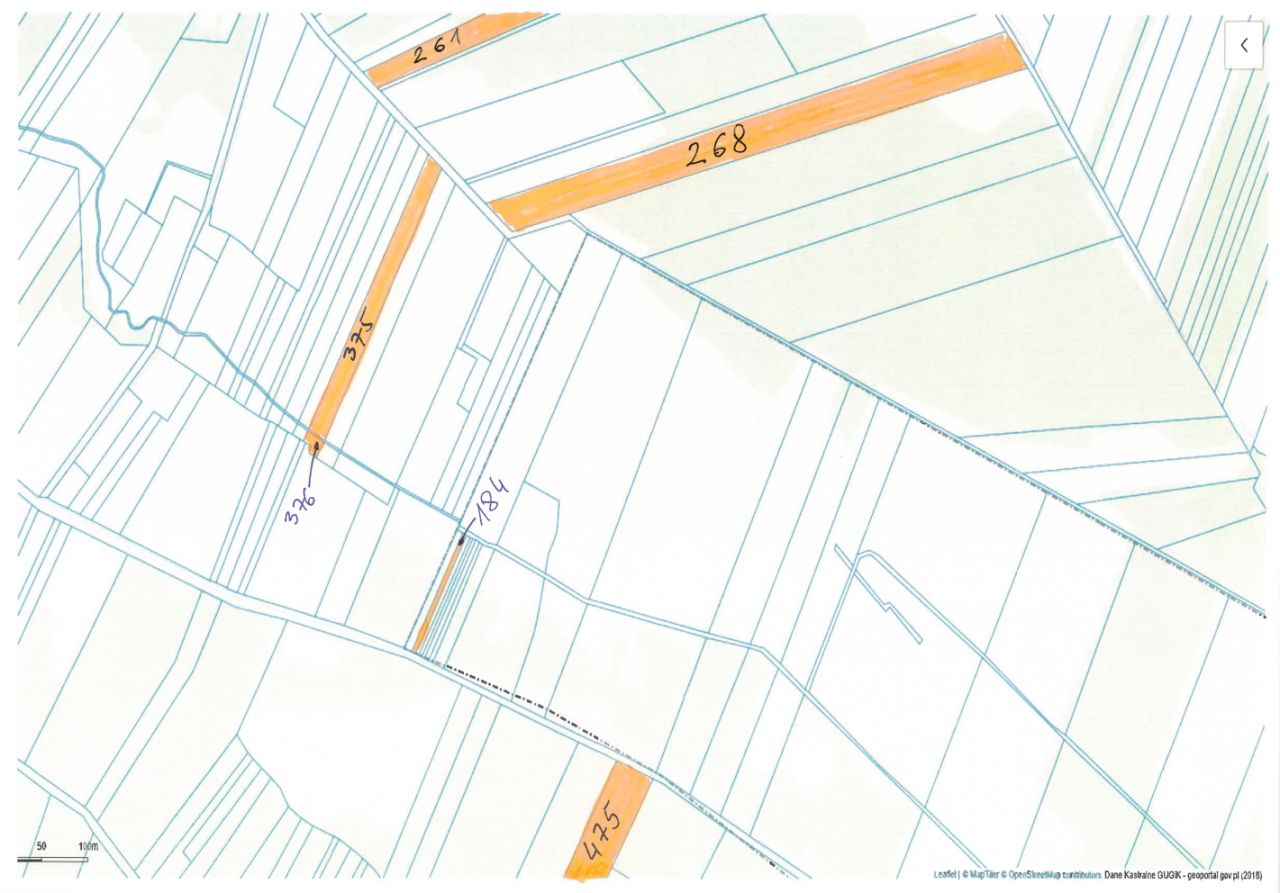 Działka rolna Kąty-Miąski Flakowizna