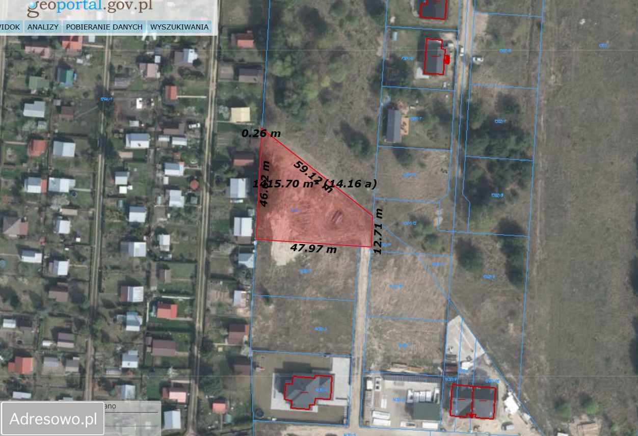 Działka budowlana Wasilków. Zdjęcie 2