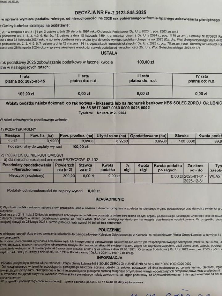 Działka rolna Przeczów. Zdjęcie 2