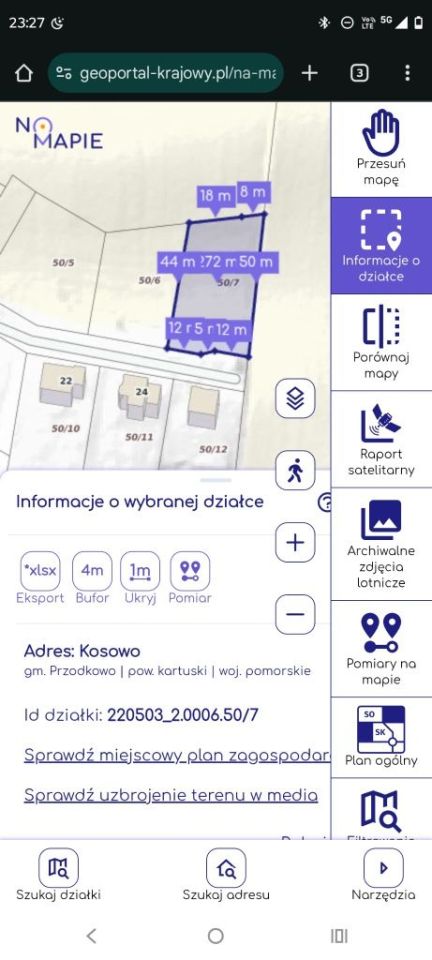 Działka budowlana Kosowo. Zdjęcie 2