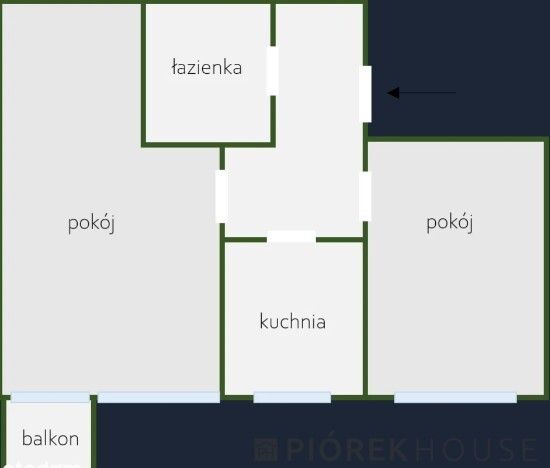 Mieszkanie 2-pokojowe Warszawa Ochota, ul. Władysława Okińskiego. Zdjęcie 5