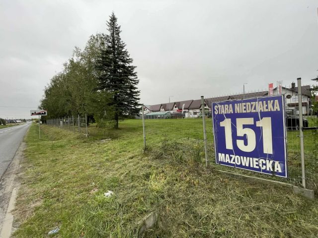 Działka inwestycyjna Stara Niedziałka, ul. Mazowiecka. Zdjęcie 1