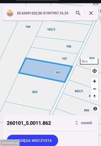 Działka rolna Galów. Zdjęcie 1