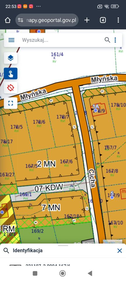 Działka budowlana Domatowo Domatowskie Pustki, ul. Cicha. Zdjęcie 6