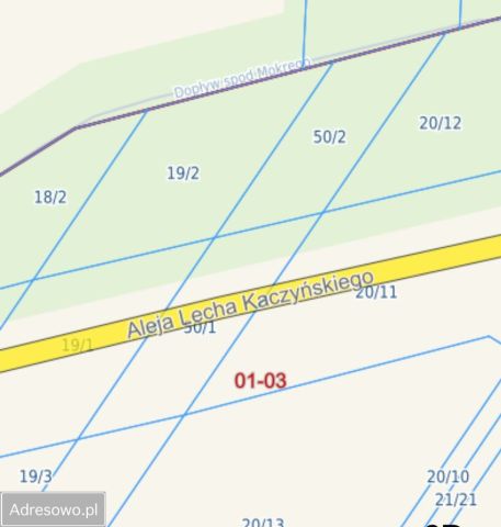 Działka budowlana Radzymin, al. Lecha Kaczyńskiego. Zdjęcie 1