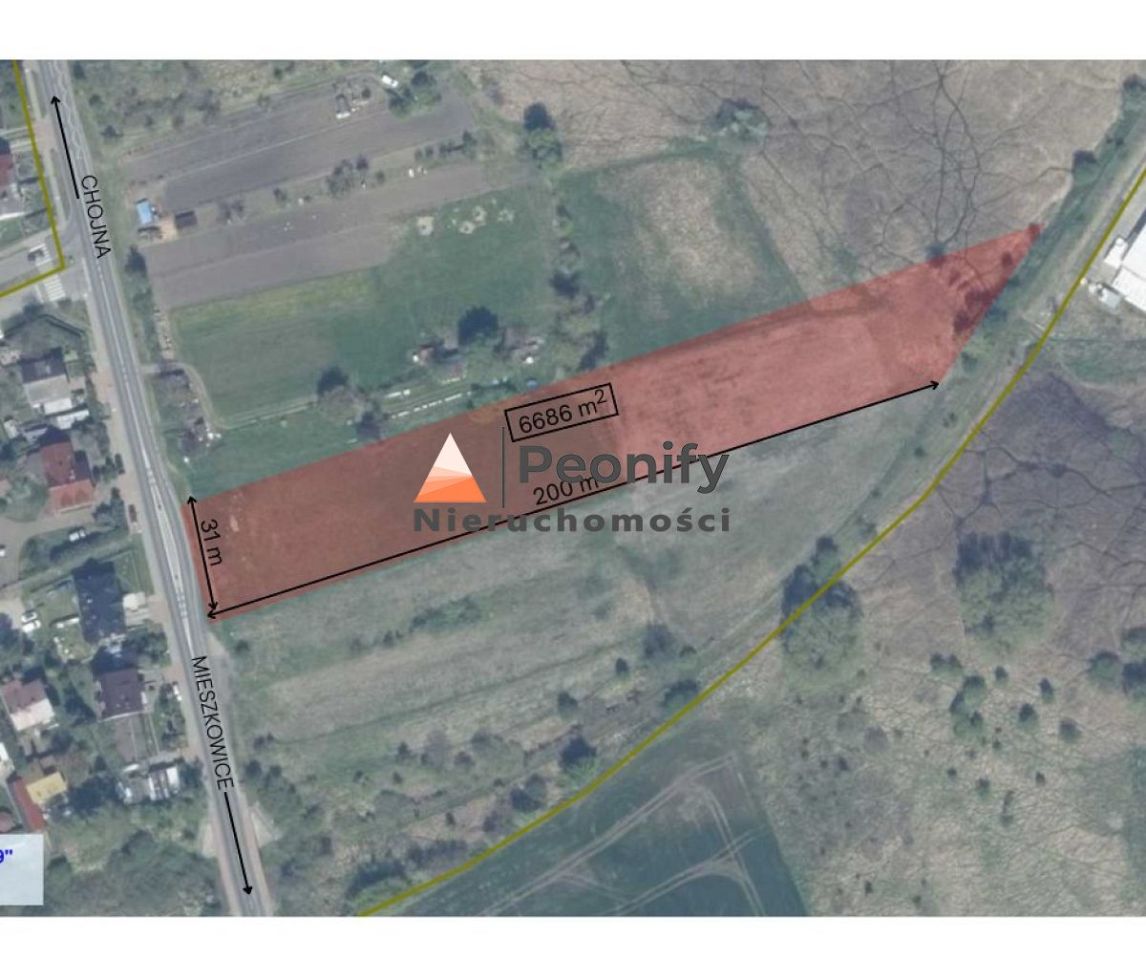 Działka rolno-budowlana Chojna