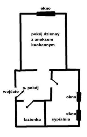 Mieszkanie 2-pokojowe Gdańsk Wrzeszcz, ul. Marii Konopnickiej. Zdjęcie 8