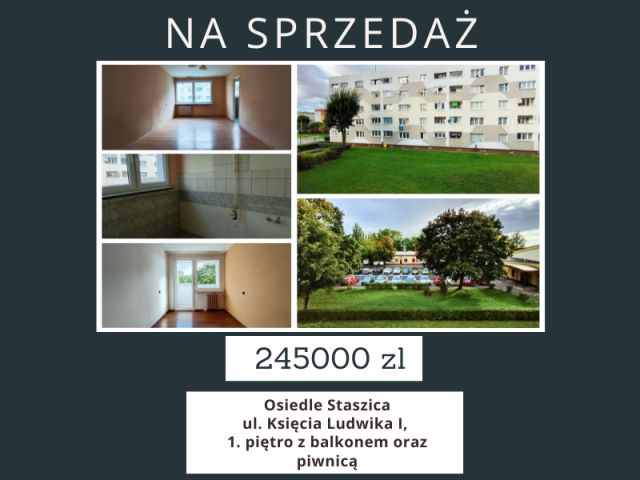 Mieszkanie 2-pokojowe Lubin Centrum, ul. Księcia Ludwika I. Zdjęcie 1