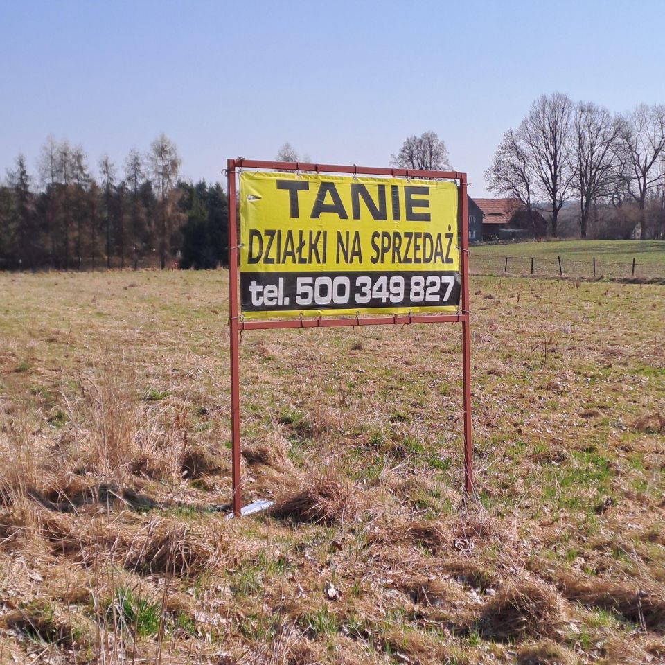 Działka budowlana Mała Wieś Dolna. Zdjęcie 2