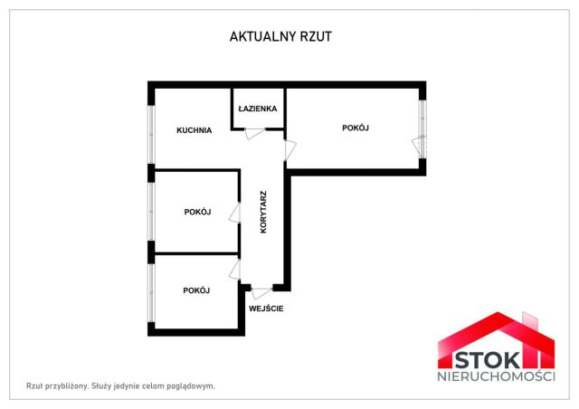 Mieszkanie 3-pokojowe Białystok Piasta, ul. Piasta. Zdjęcie 10