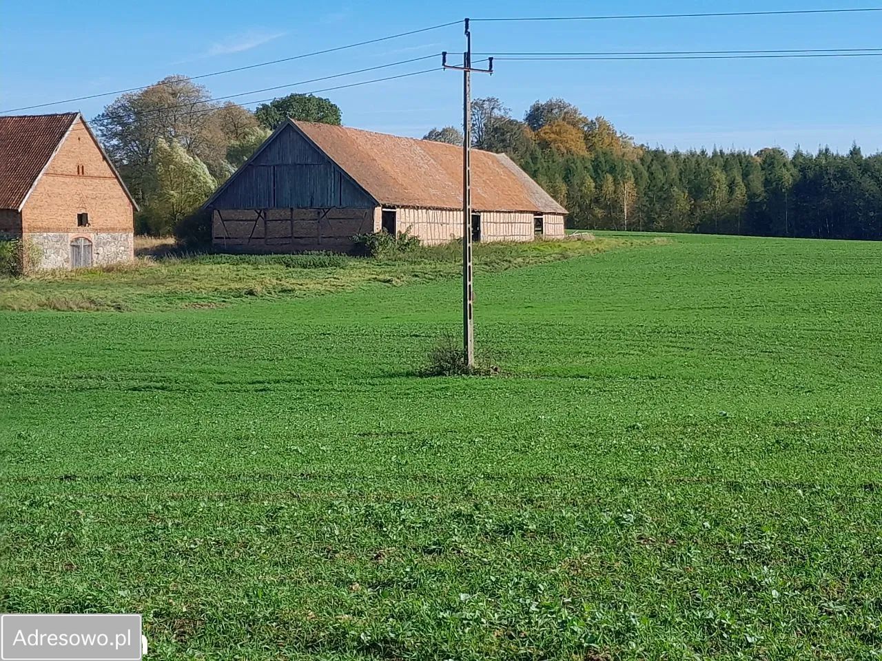 Działka rolno-budowlana Bezledy. Zdjęcie 1