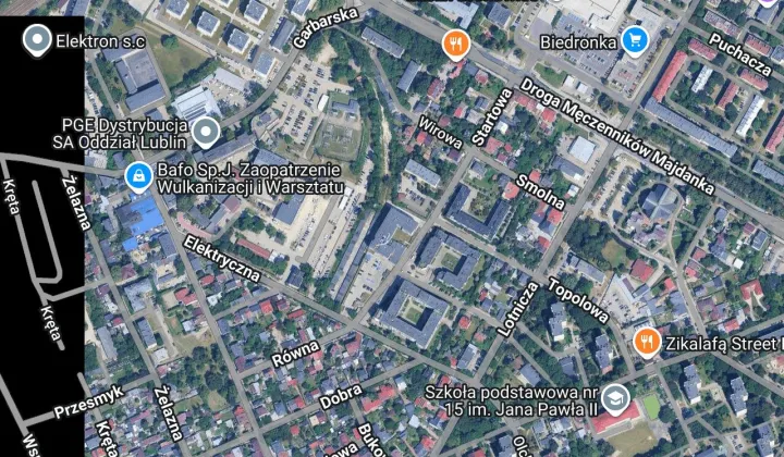 Garaż/miejsce parkingowe Świdnik, ul. Modrzewiowa