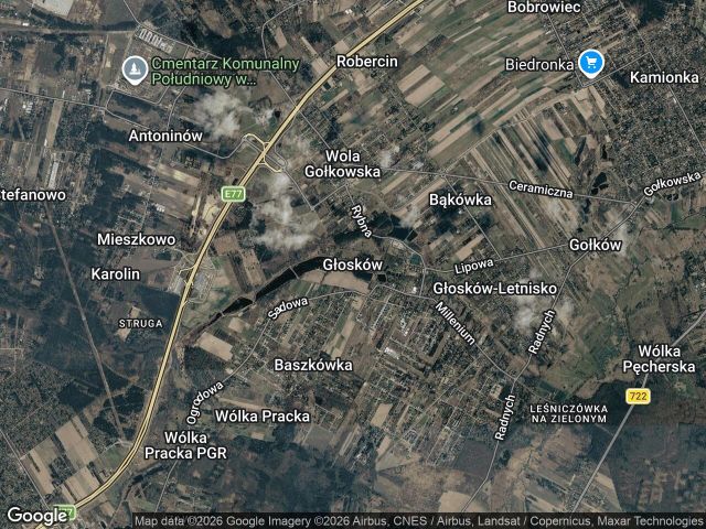 Działka budowlana Głosków. Zdjęcie 1