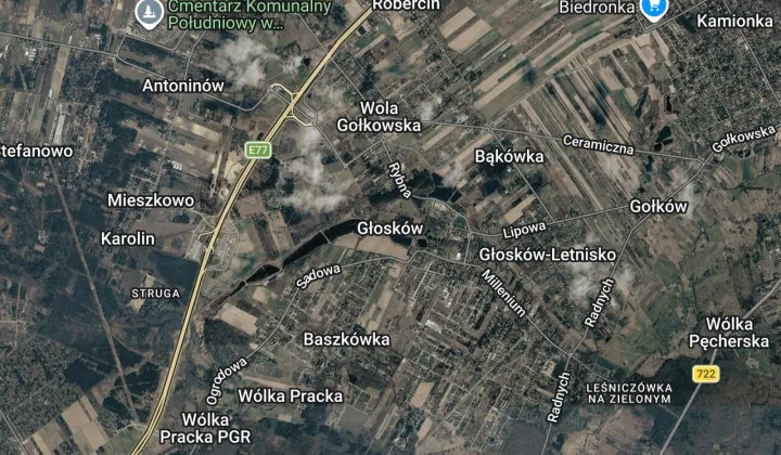 Działka budowlana Głosków