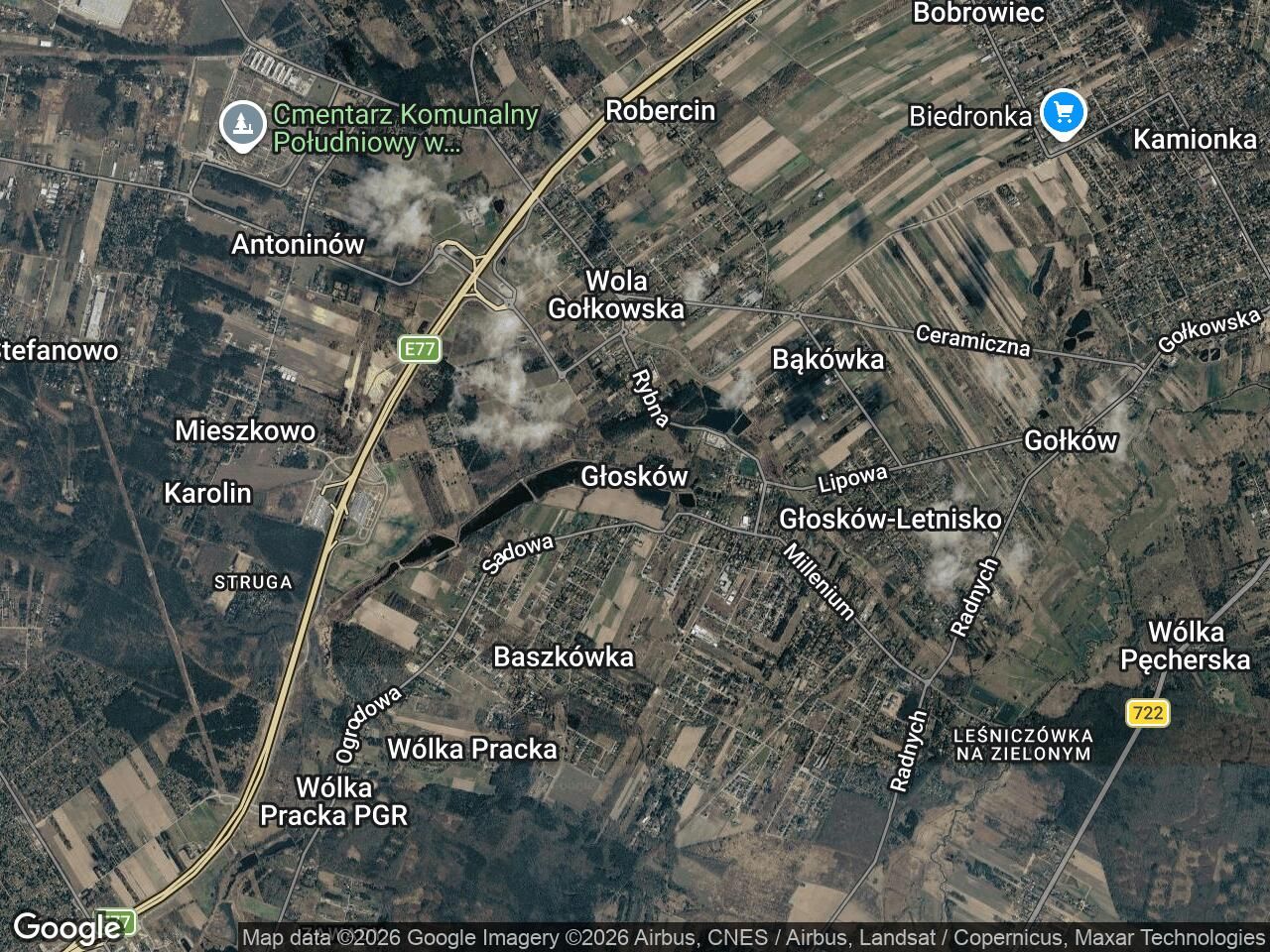 Działka budowlana Głosków. Zdjęcie 1