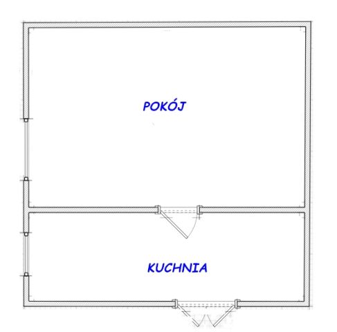 Mieszkanie 1-pokojowe Gorzkowice, ul. Piotrkowska. Zdjęcie 3