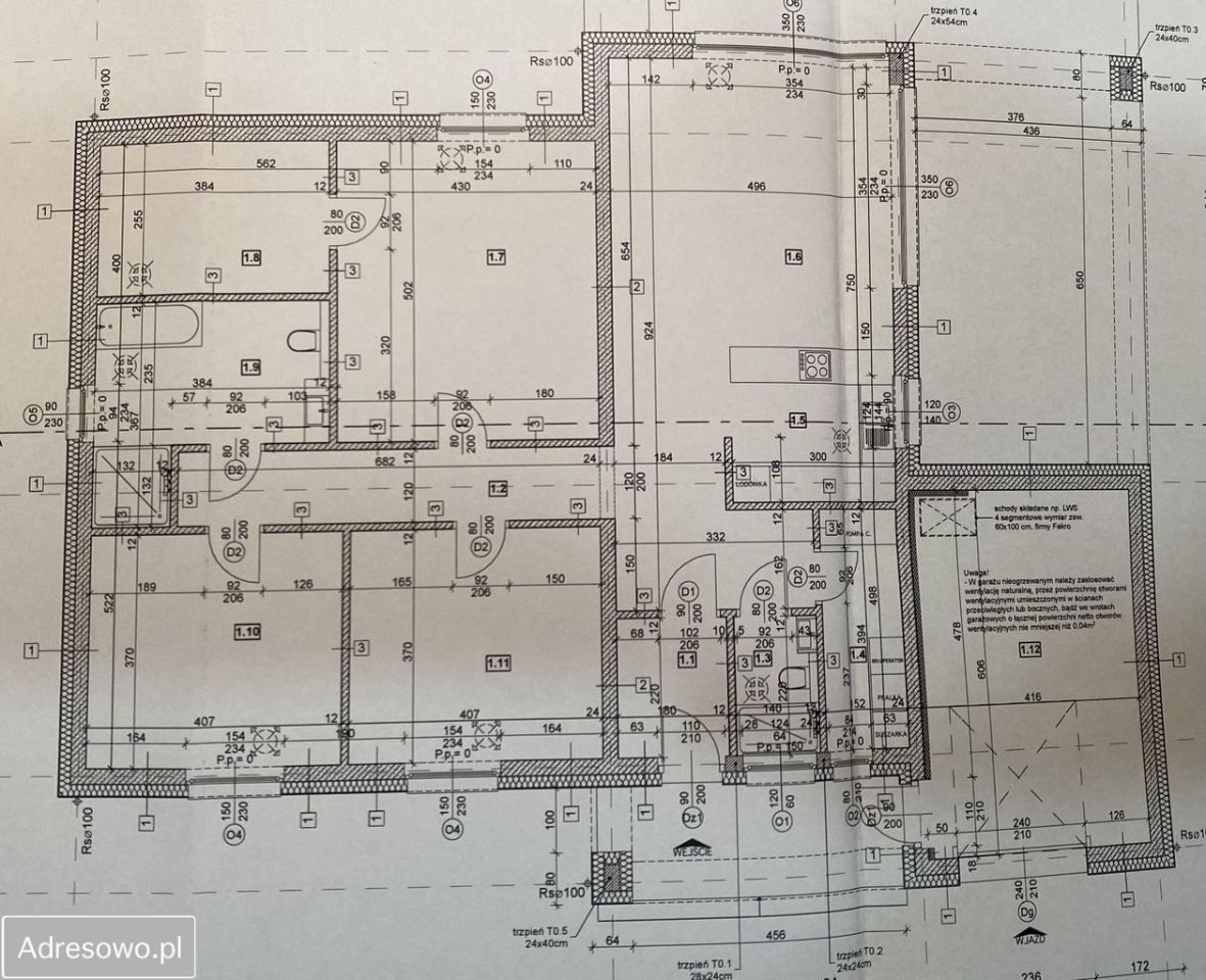 dom wolnostojący, 4 pokoje Piersko, ul. Wodna. Zdjęcie 7