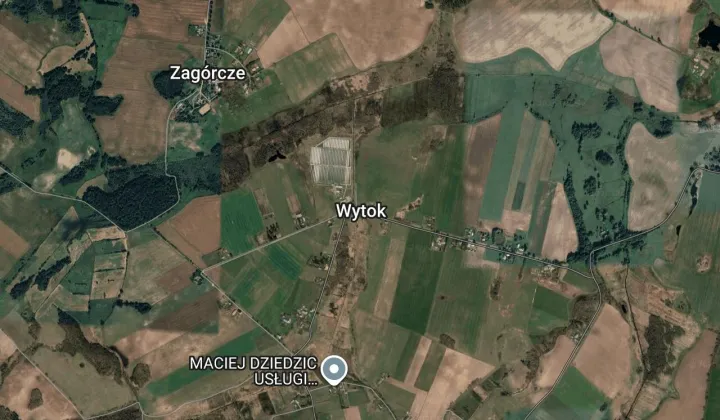 Działka rolna Wytok
