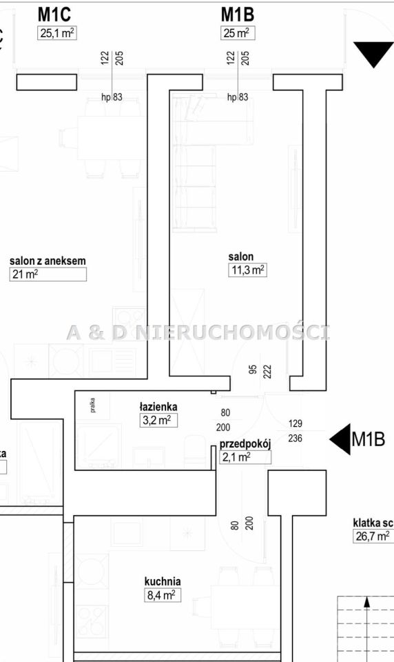 Mieszkanie 1-pokojowe Bydgoszcz Śródmieście. Zdjęcie 12