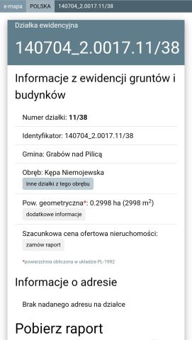 Działka rolno-budowlana Kępa Niemojewska. Zdjęcie 1