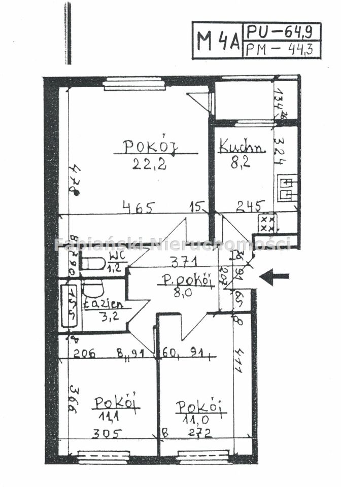 Mieszkanie 4-pokojowe Poznań Piątkowo. Zdjęcie 10