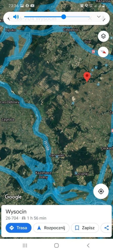 Działka rolno-budowlana Wysocin. Zdjęcie 3