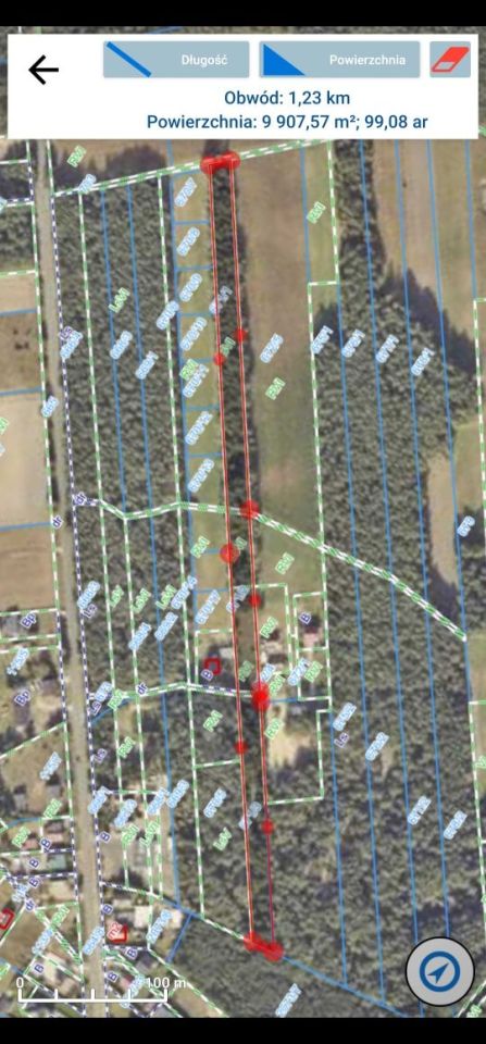 Działka budowlana Gizałki, ul. Leśna