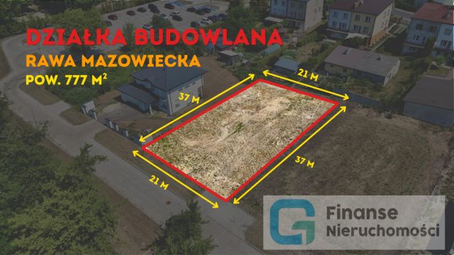 Działka inwestycyjna Rawa Mazowiecka, ul. Radosna. Zdjęcie 1