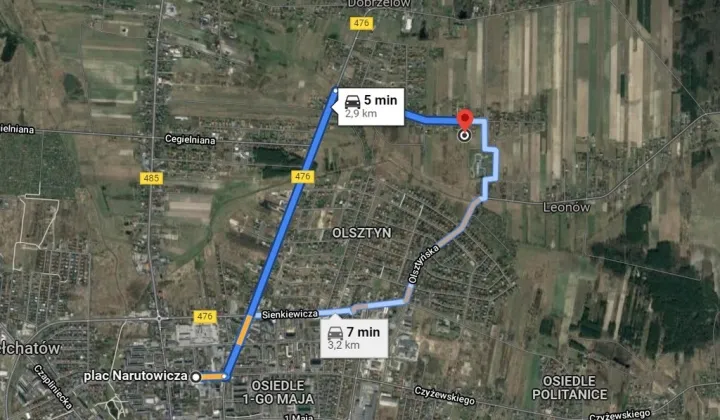 Działka budowlana Bełchatów