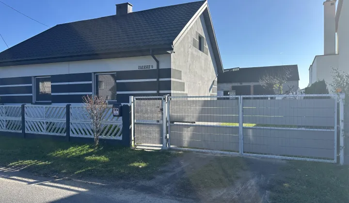 dom wolnostojący, 4 pokoje Zalesie