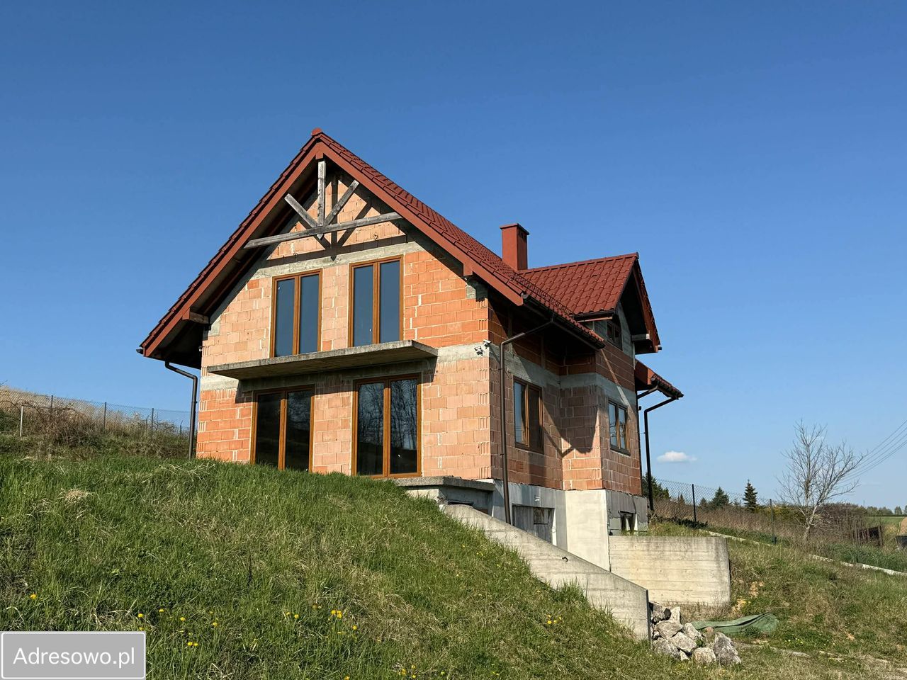 dom wolnostojący, 5 pokoi Garlica Murowana, ul. Garlicka. Zdjęcie 2