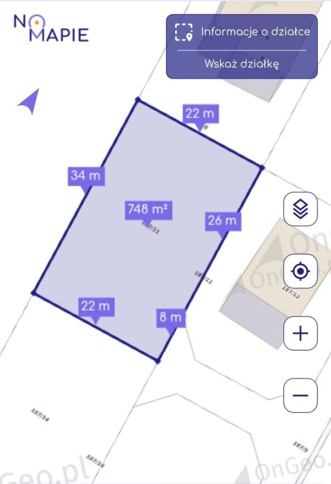 Działka budowlana Rogozino, ul. Morelowa. Zdjęcie 1