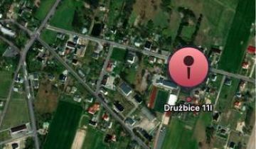 Działka budowlana Drużbice