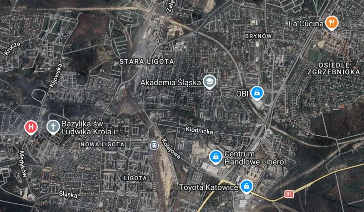 bliźniak, 9 pokoi Katowice Brynów, ul. Poetów