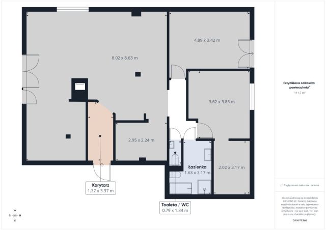 Mieszkanie 3-pokojowe Rumia, ul. Dębogórska. Zdjęcie 11