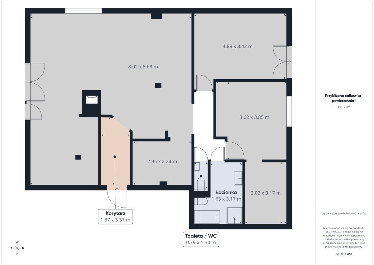 Mieszkanie 3-pokojowe Rumia, ul. Dębogórska. Zdjęcie 11