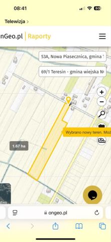 Działka rolna Nowa Piasecznica. Zdjęcie 1