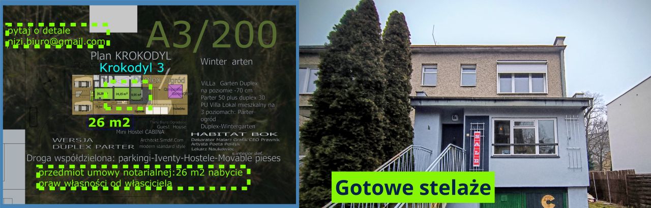 bliźniak, 2 pokoje Wrocław Borek, ul. Wolbromska. Zdjęcie 16