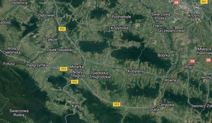 Działka rolna Nienaszów