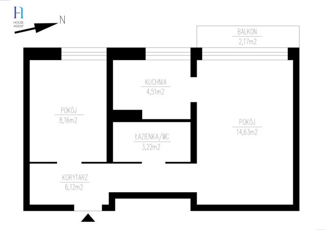 Mieszkanie 2-pokojowe Łódź Teofilów, ul. Rojna. Zdjęcie 11