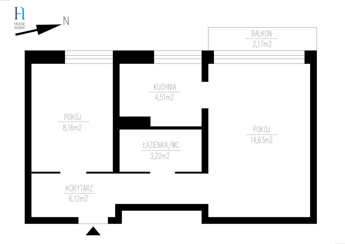 Mieszkanie 2-pokojowe Łódź Teofilów, ul. Rojna. Zdjęcie 11