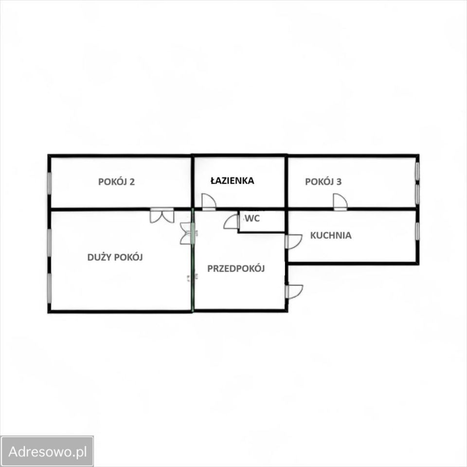 Mieszkanie 3-pokojowe Wrocław Krzyki, ul. gen. Romualda Traugutta. Zdjęcie 8