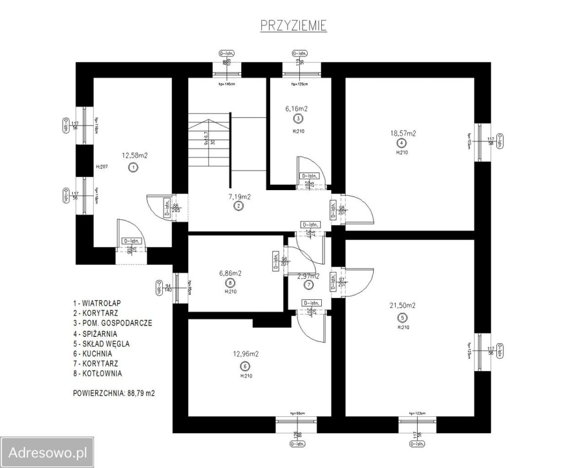 siedlisko, 5 pokoi Stodoły. Zdjęcie 5